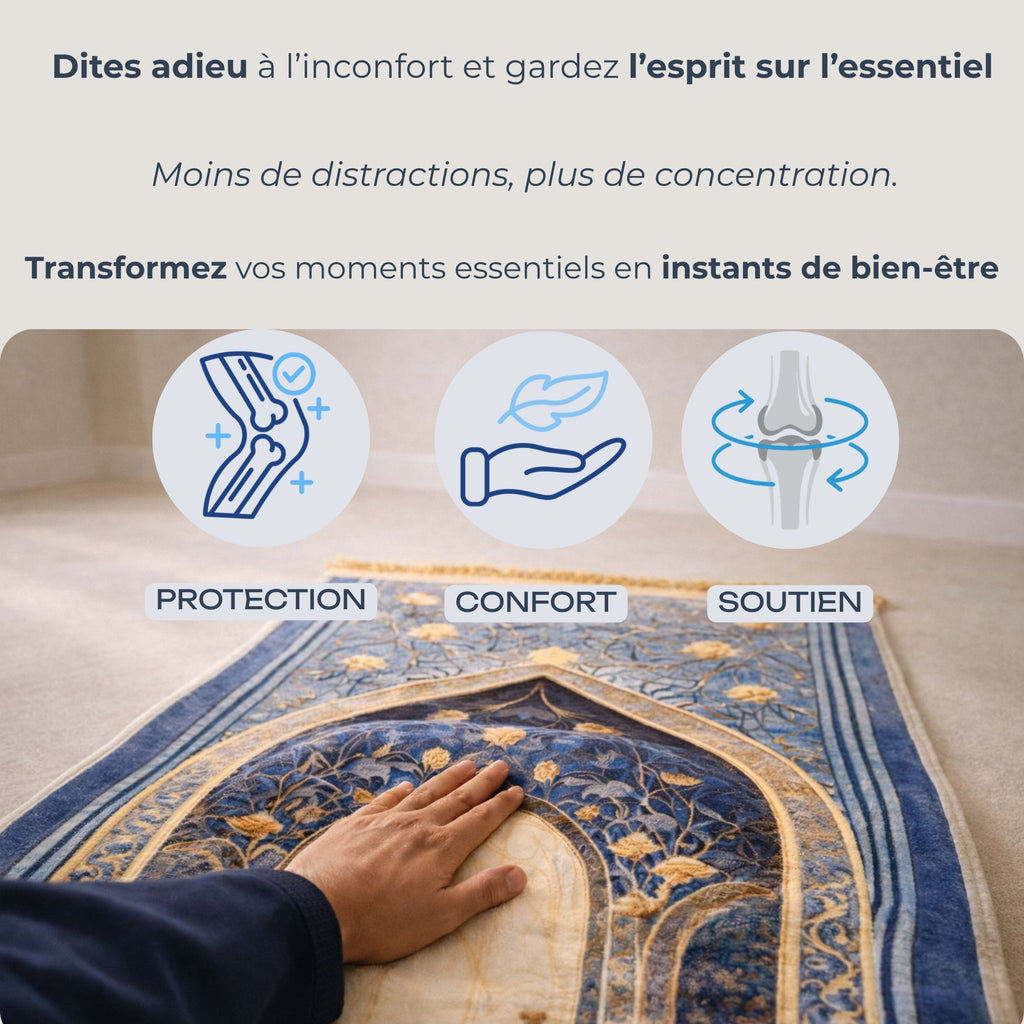 Tapis de prière ergonomique HIRA