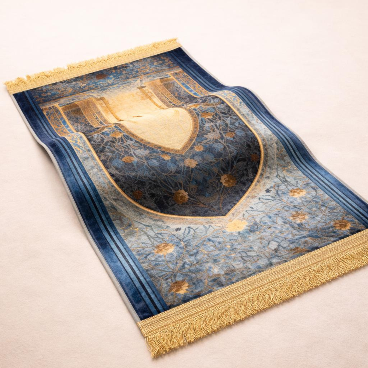 Tapis de prière ergonomique