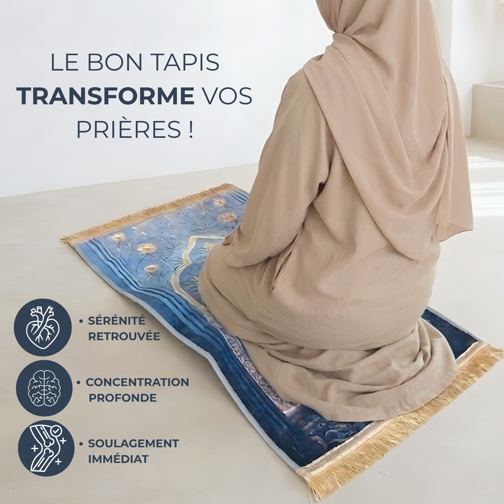 Tapis de prière ergonomique HIRA