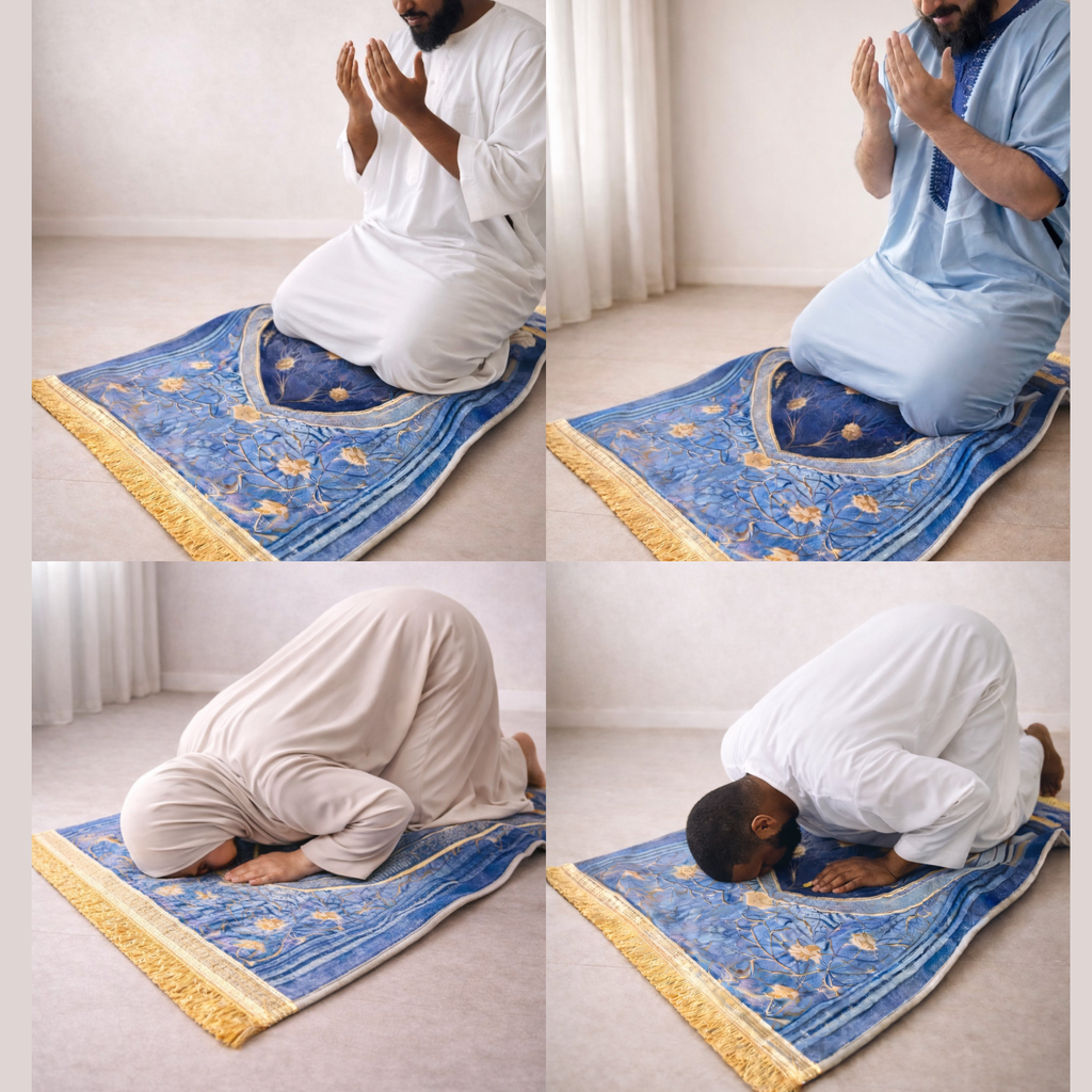 Tapis de prière ergonomique